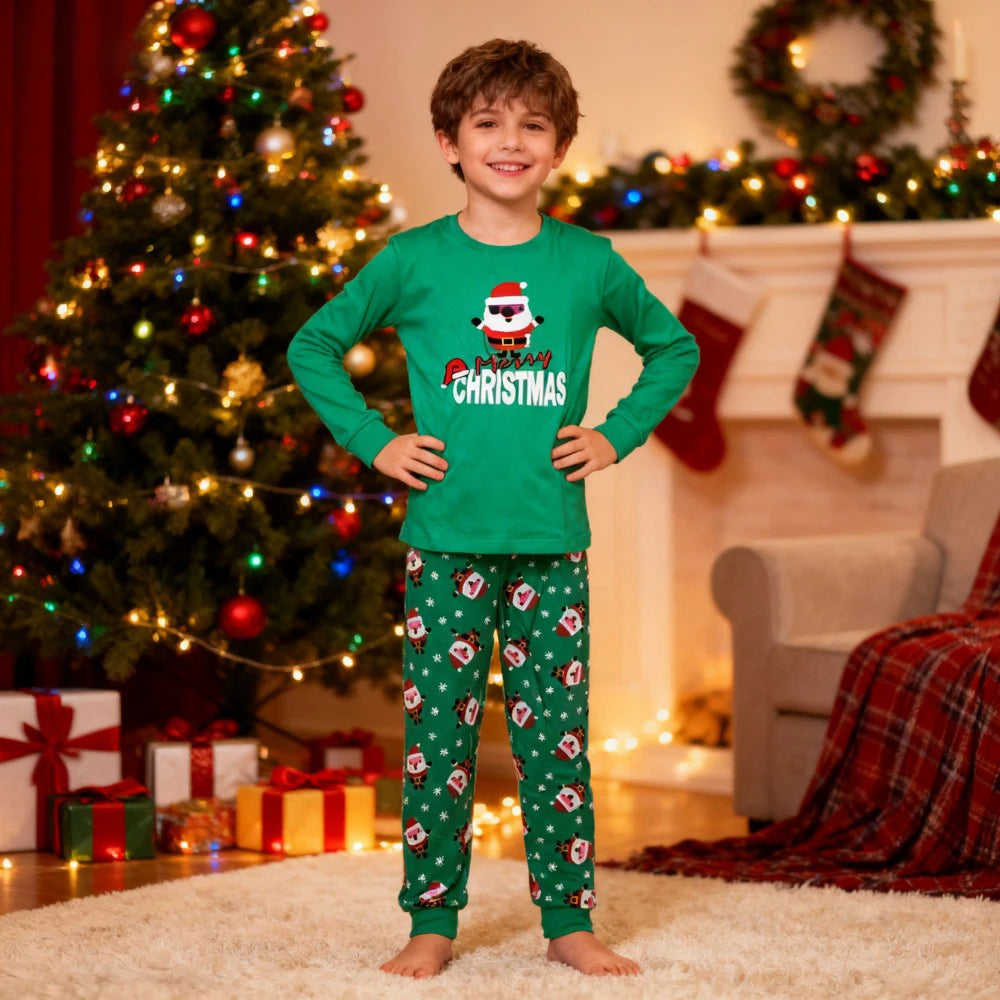 Boys Pajamas Sets 3 to 4 5 6 7 10 12 Years Winter Cotton Long Sleeve Kids Pyjama Toddler Girl Christmas Pijama Children Clothing