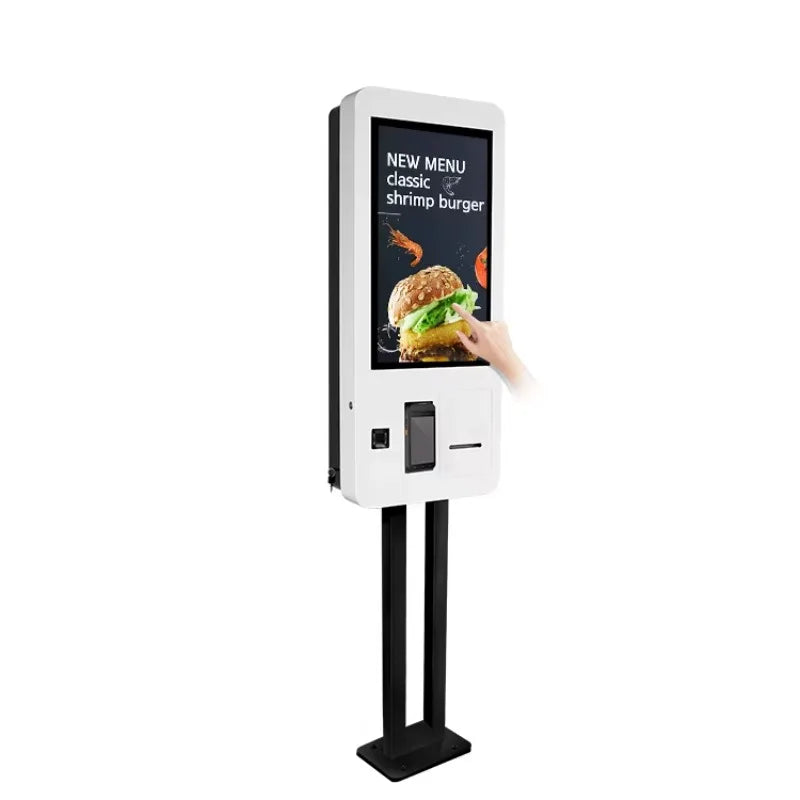 Restaurant Self Service Order Kiosk 21.5 27 32 Inch Smart