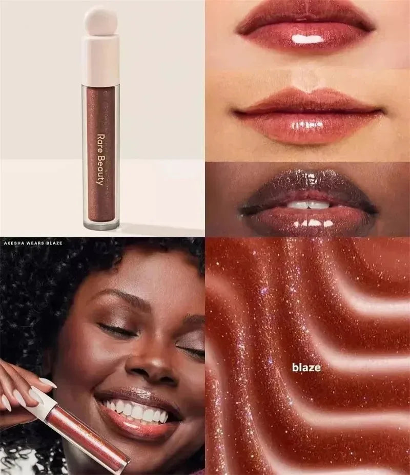 Rare Beauty Multicolored Lipstick Liquid Blush Smoothly Long Lasting Plump Makeup Hope Love Virtue Happy Wonder Worth Cosmetic