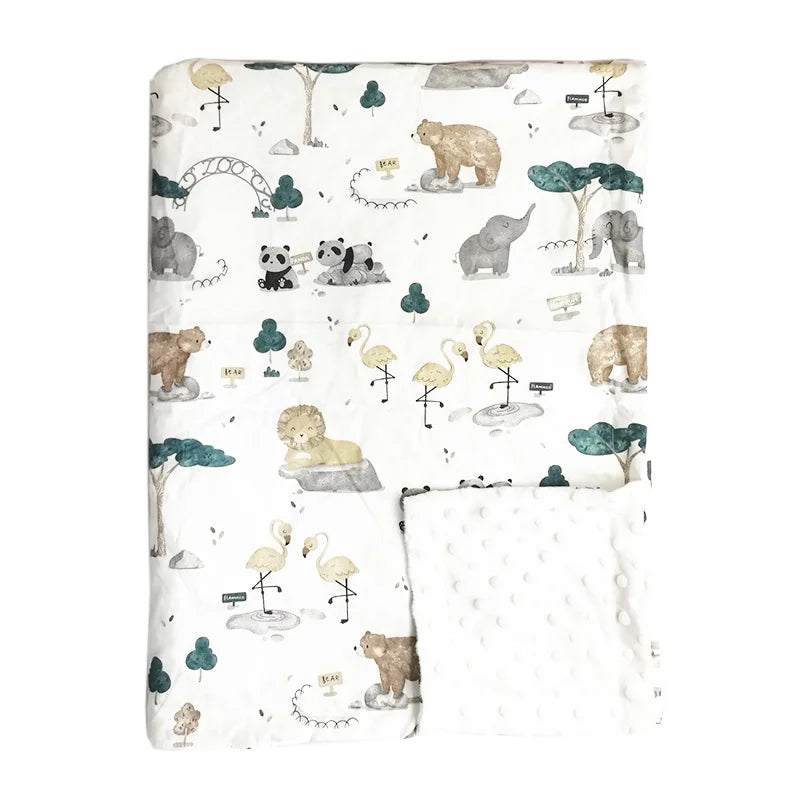 100 * 75 Spring/Summer New Baby Bean Blanket