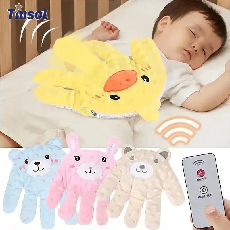 TINSOL New Baby Soothing Palm Soothing Baby Palm  Newborn Electric Remote Control Sleeping Pillow Simulated Palm Sleeping Pillow