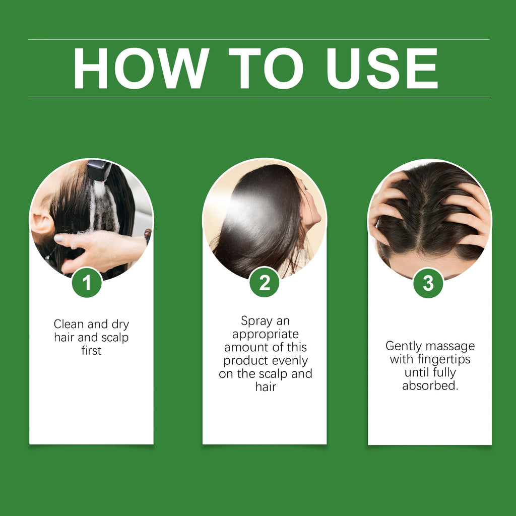 Rosemary Rice Water Hair Spray with Rosemary Extract Promotes Healthy Hair Growth Reduces Loss Nourishes Scalp Daily Care