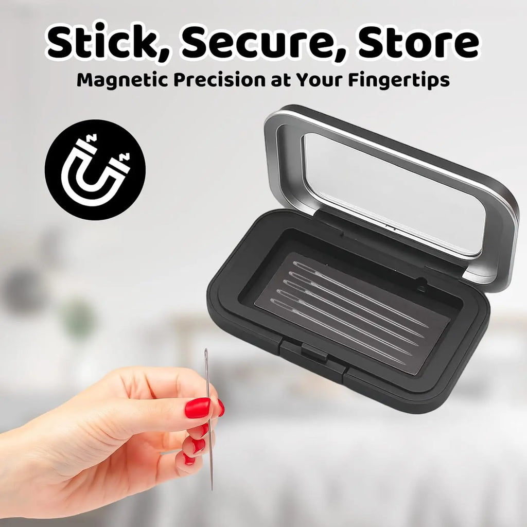 1/2/5Pcs Portable Magnetic Sewing Needle Organizer for Embroidery Sewing Office Supplies DIY Weave Enthusiasts Storage Boxes,NO