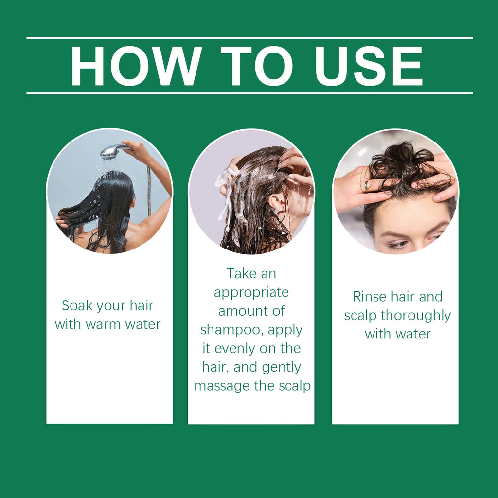 EELHOE Tea Tree Shampoo Repair Damaged Long Lasting Moisturizing Oil Control Dandruff Removal Gentle Cleansing Hair Care Shampoo
