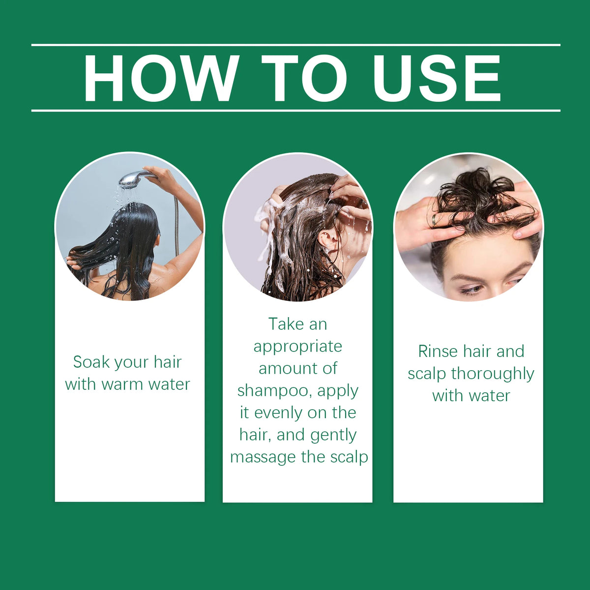 EELHOE Tea Tree Shampoo Repair Damaged Long Lasting Moisturizing Oil Control Dandruff Removal Gentle Cleansing Hair Care Shampoo