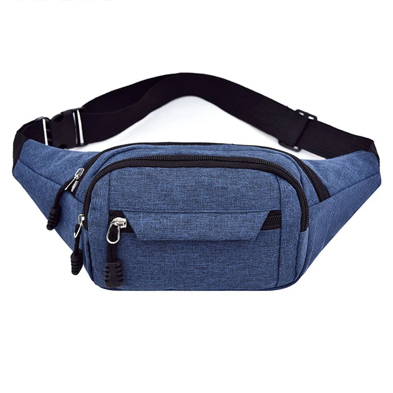 Mobile Waist Bag For Both Men And Women Multifunctional Large Capacity Anti Splash Business Wear‑resistant Construction Site