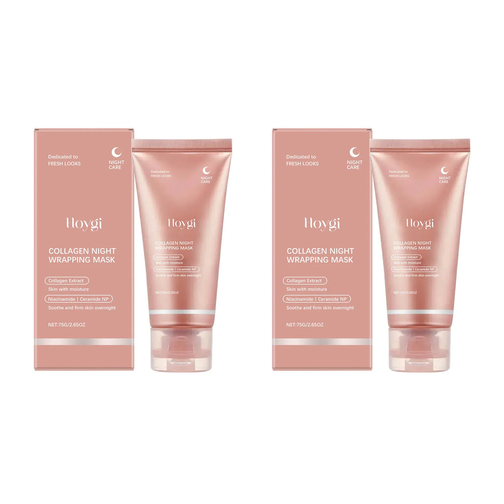 Collagen Peel Off Mask Night Wrapping Hydrating Firming Brightening Elasticity Care Cleansing Face Skin Care Beauty Facial Mask