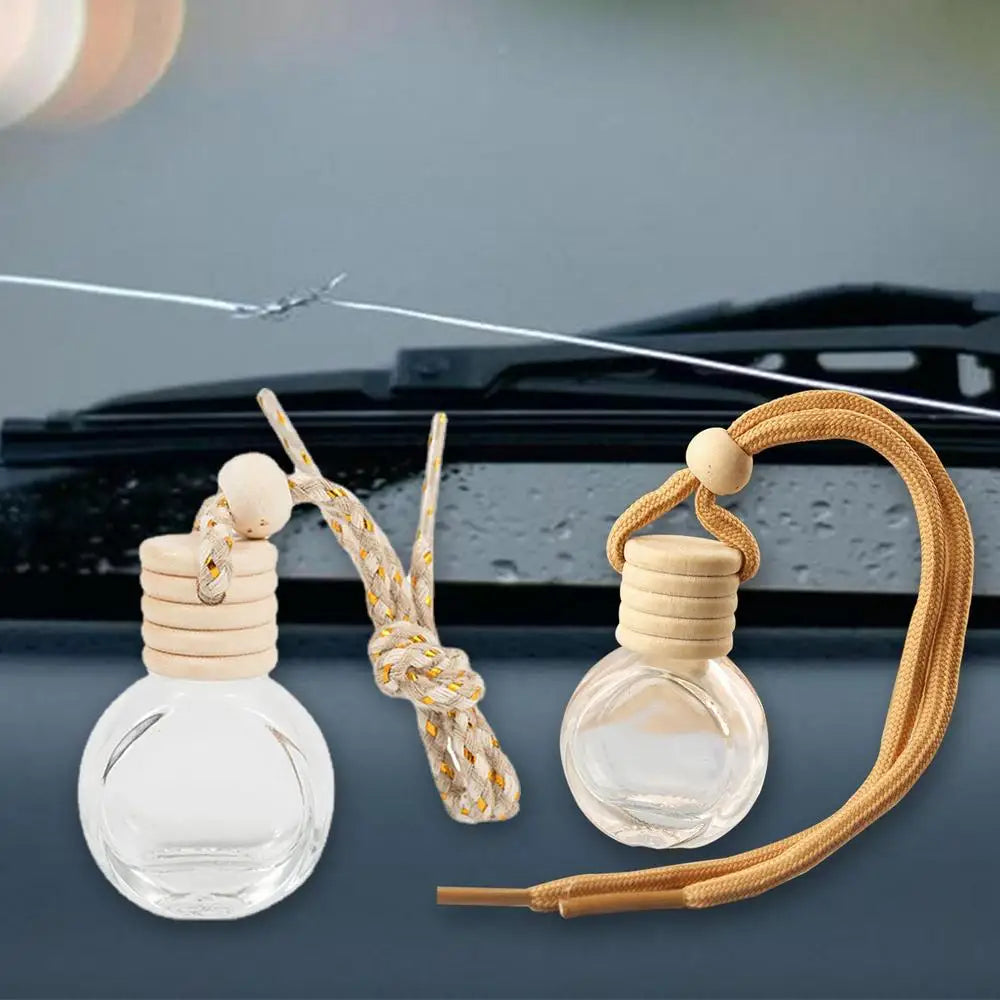 Hanging Car Diffuser Car Air Freshener Perfume Bottle Car Air Freshener Perfume Bottle Aromatherapy Fragrance Essential Oil