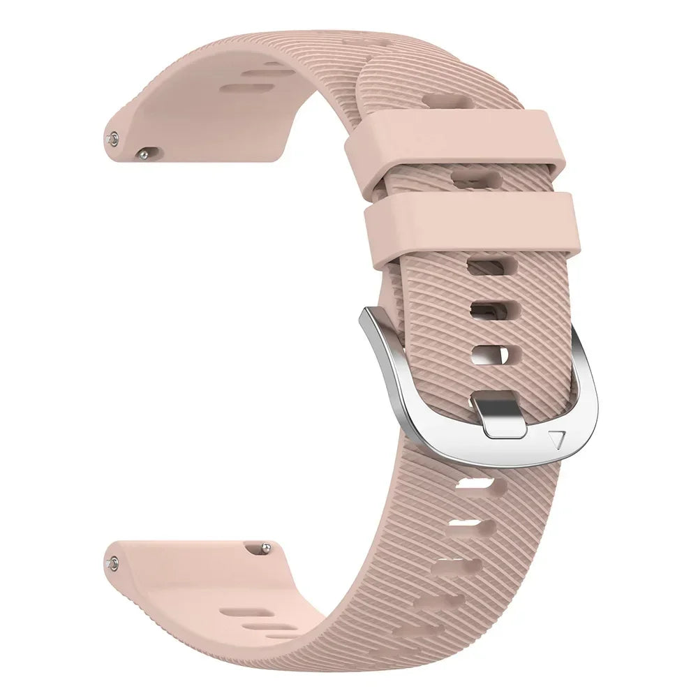 Silicone Strap For Garmin Vivoactive 5 4 Band Forerunner 165 265  255 245 645/Venus 3 Watchband 20mm 22mm Sports Bracelet Correa