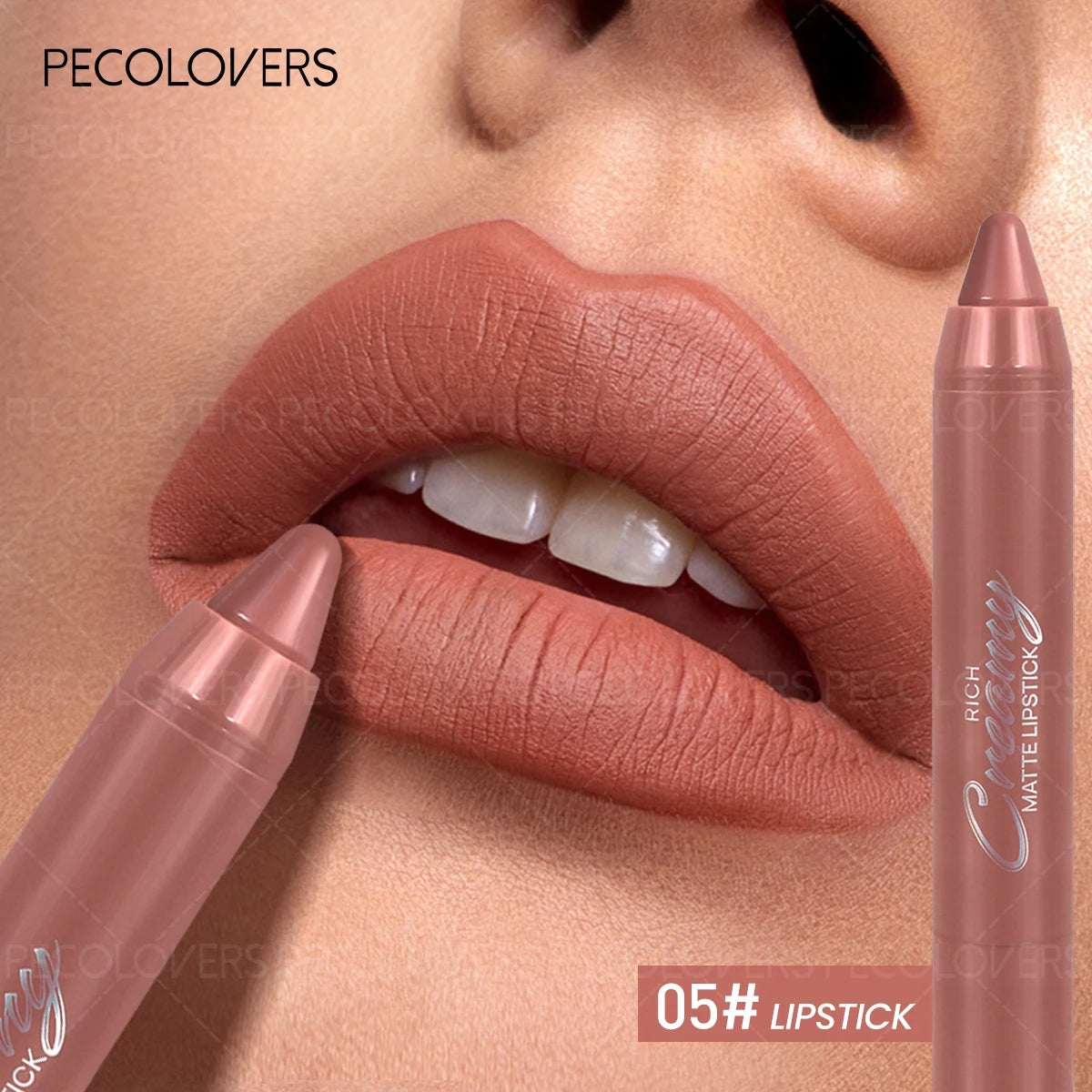 1PC Matte Lipstick Pen-Easy Glide, Long-Lasting, Non-sticky, Soft Comfortable Texture, Compatible With Various Lip Looks, Daily