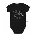 Baby 2027 Pregnancy Announcement Bodysuit Newborn Baby Onesie Funny Boys Girls Romper Jumpsuit Clothes Outfit