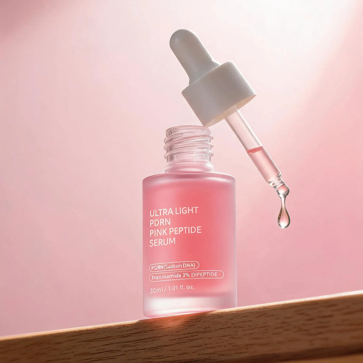 Pdrn Pink Peptide Serum Nad+ Collagen Firming Facial Essence Niacinamide Hydrating Serum Improve Elasticity Nourishing Face Care