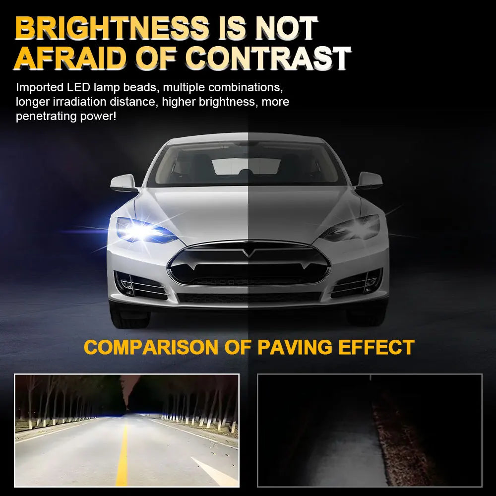 2+6pc Chips 3.0 Inch Bi Led Projector Lens Halo Lights H4 H7 9005 9006 Car Headlights Hella 3R G5 Angel Eyes High Low Beam LED