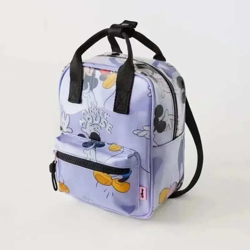 Cartoon Fashionable and Casual Women's Backpack Cute Cow Print Backpack Soft and Durable Fabric Backpack Suitable for Daily Use
