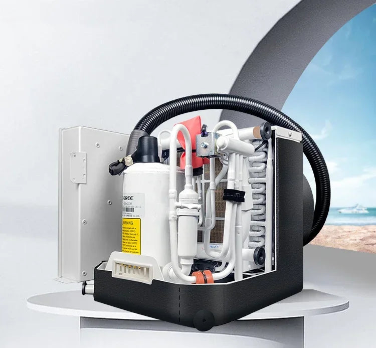 2024 Self-contained Boat Air Conditioning 24000Btu Water Cooled Gree Marine Air Conditioner System for Boat Yacht