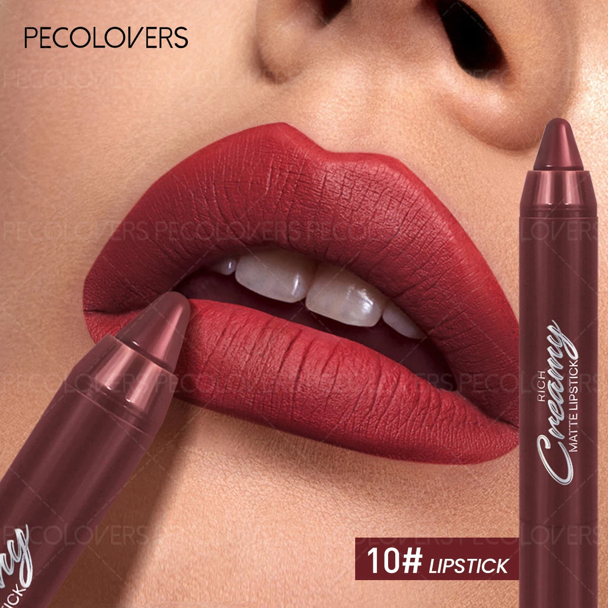 1PC Matte Lipstick Pen-Easy Glide, Long-Lasting, Non-sticky, Soft Comfortable Texture, Compatible With Various Lip Looks, Daily
