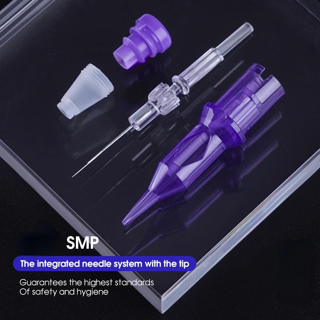 Mast PRO SMP Tattoo Cartridge Needles PMU Art Makeup Needle 1RL 3RL Round Liner Permanent Makeup for Eyeliner Lip Tattoo Supply