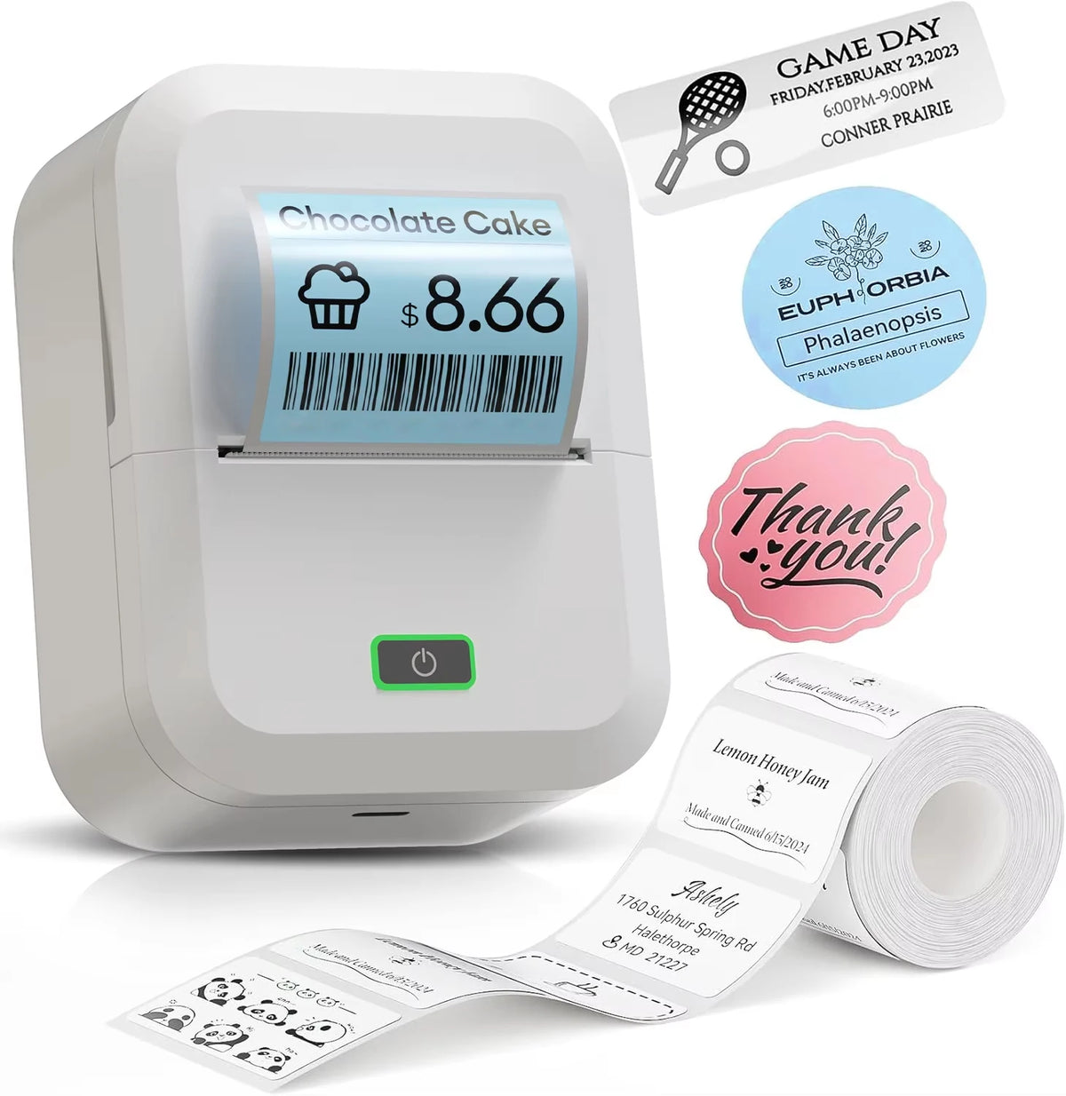 Marklife X2 Portable Bluetooth Thermal Label Printer