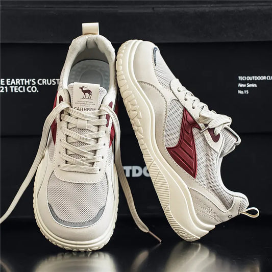 Mens Casual Shoes Wide Toe Box Outdoor Lightweight Running Sneakers Mesh Anti-slip Soft Fashion Men's Shoes