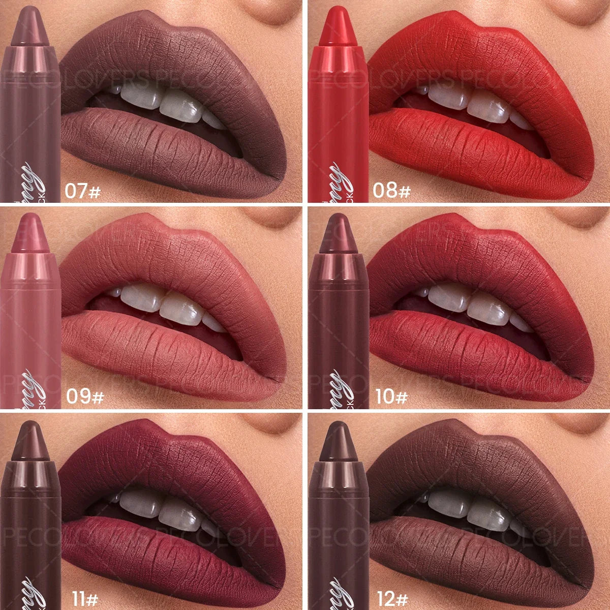 1PC Matte Lipstick Pen-Easy Glide, Long-Lasting, Non-sticky, Soft Comfortable Texture, Compatible With Various Lip Looks, Daily
