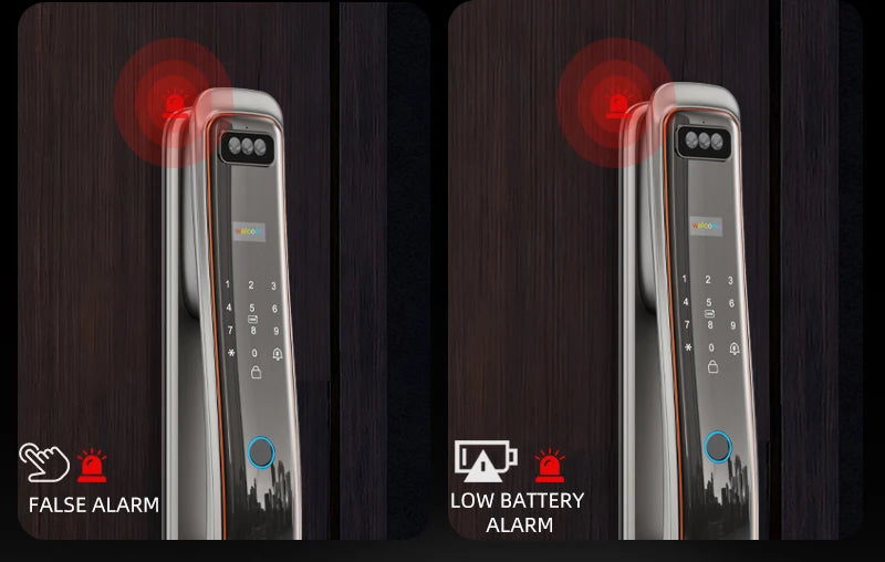 Wifi Tuya APP Password Door Lock Face Recognition Smart Lock With Camera  Digital Electronic Lock Automatic