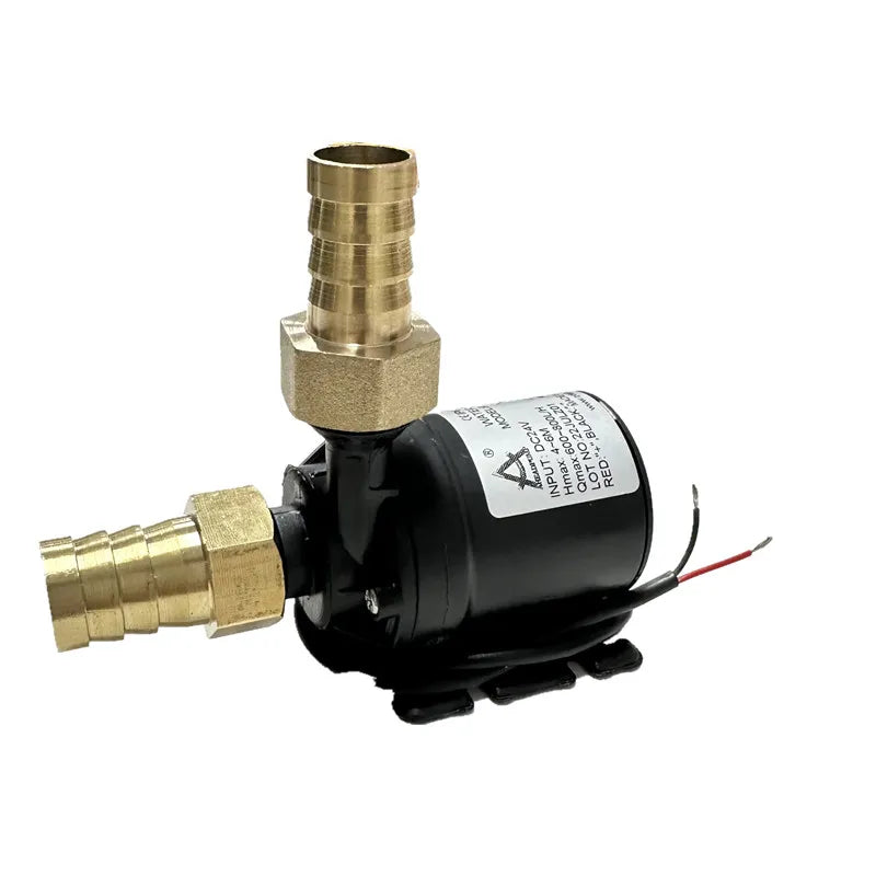 800L/H 12V Brushless Water Pump Aquarium Circulation Waterproof Solar Submersible Pump with 14mm Pagoda Connector Fittings