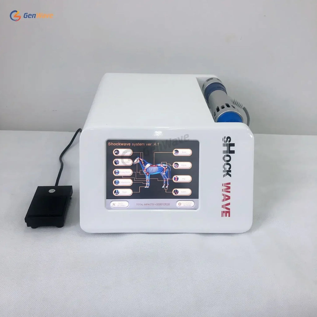 2026 Equine Horses Pain Therapy ESWT Shock Wave Animals Therapy Euiqne Wave Horses Pets Animals Health Care Machine