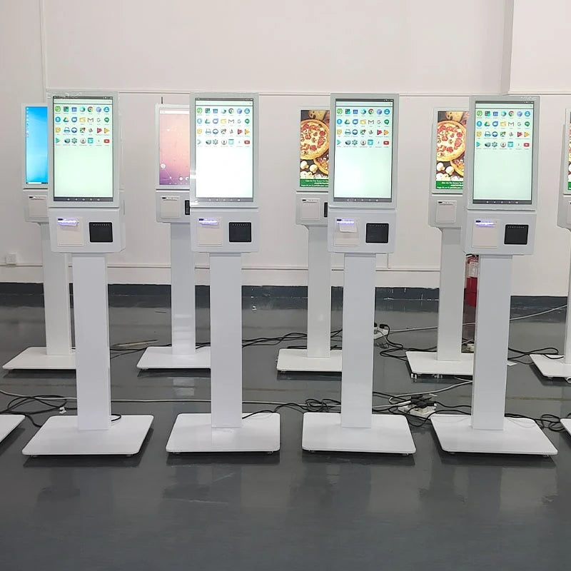 Touch self-service ordering machine Vertical scan code Order receipt Self-service settlement Cash register Order service kiosk