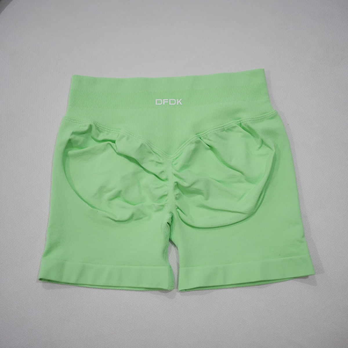 DFDK Women High Waist Yoga Shorts Scrunch Butt Lift Squat Proof Push Up Workout Shorts Gym Running Fitness Athletic Shorts