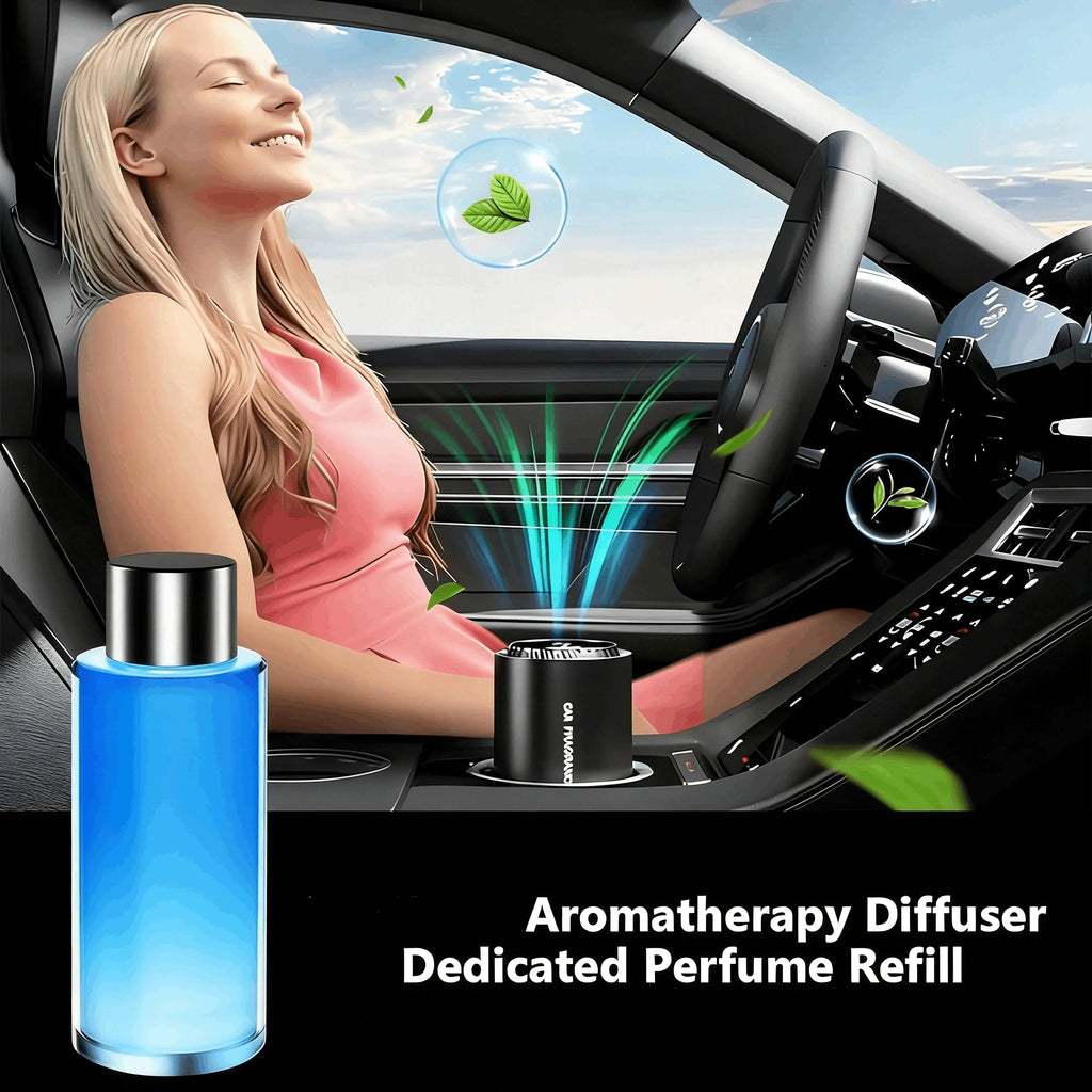 50ML Car Perfume Diffuser Auto Smart Air Diffusers Adjustable Concentration Essential Oil Diffuser Rechargeable Car Fragrance