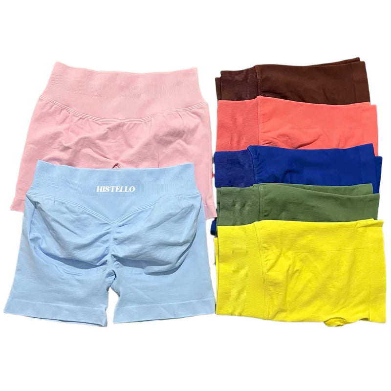 Women's Seamless Scrunch Workout Shorts