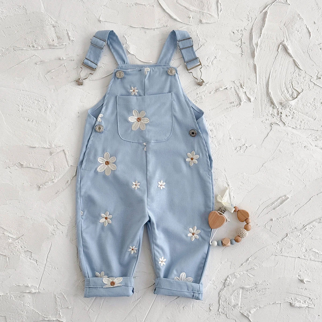 Newborn Baby Rompers Fashion Embroidery Sleeveless Knitting Infant Kids Boys Girls Strap Jumpsuits Clothes Summer Toddler Wear