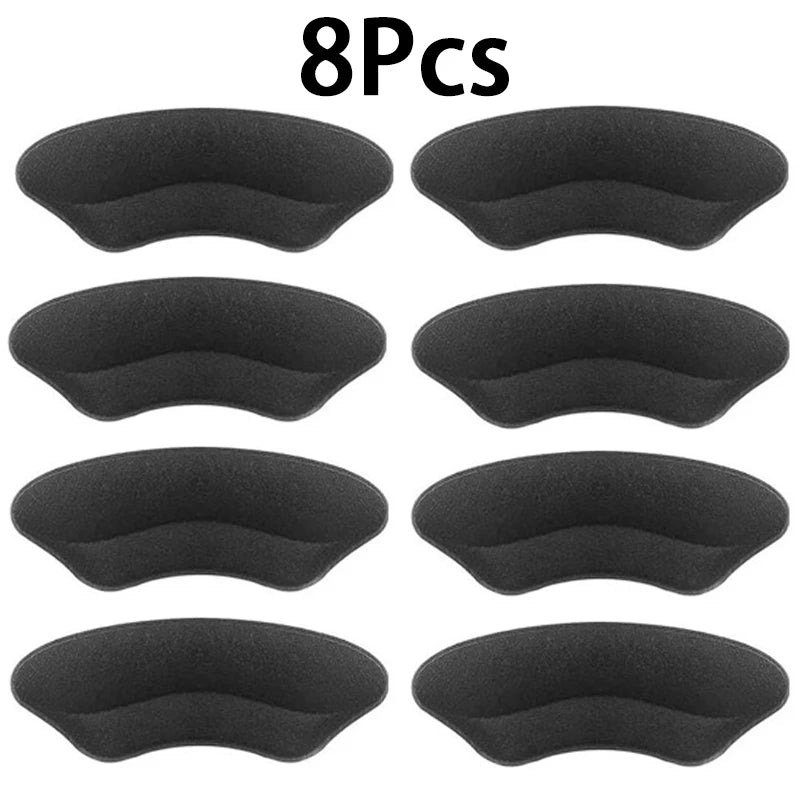 4Pcs/8Pcs Women High Heel Pad Adjust Size Adhesive Heels Pads Liner Grips Protector Sticker Pain Relief Foot Care Products
