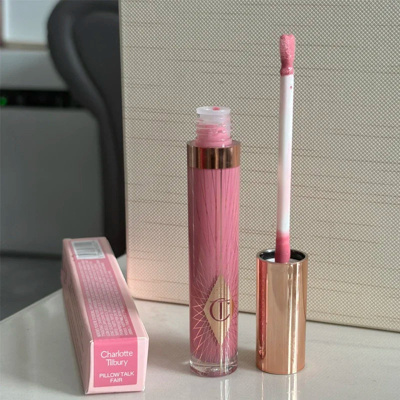 Luxury CT Multicolored Water Light Lip Gloss Lasting Moisturizing Lip Balm Heart-shaped Tip Lip Brush and Jelly Lip Gloss Makeup