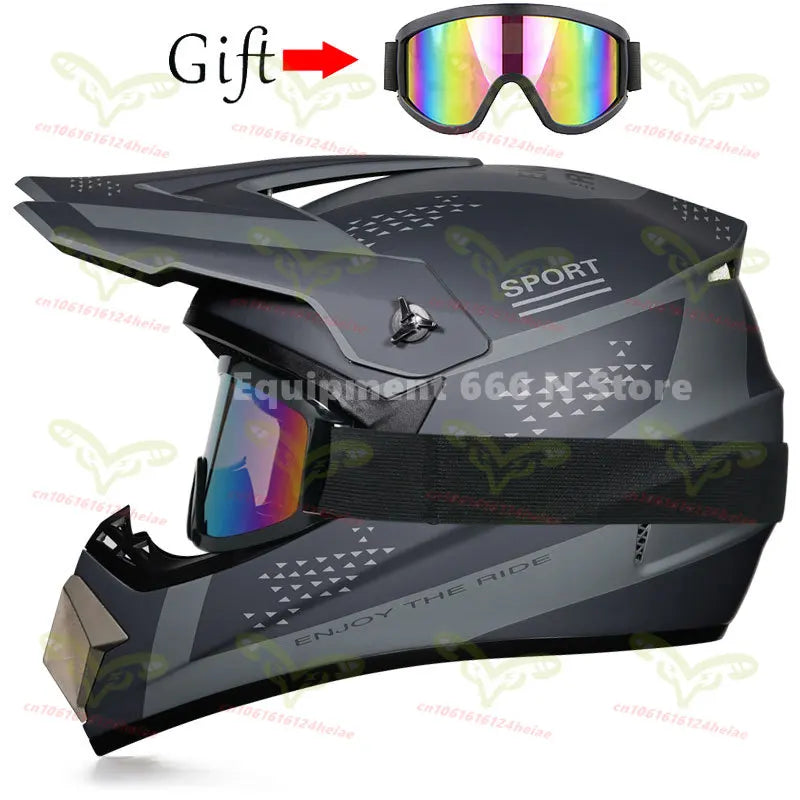 Men's and Women's Off-road Motorcycle Helmet Kart Rally Bike Motocross Helmet Cool Personality Four Seasons cascos para moto