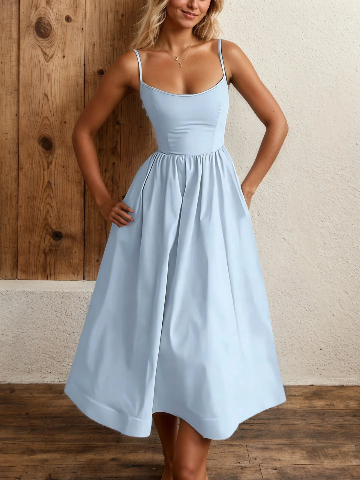 Summer Strapless Tube Top Dress Casual Solid Sleeveless Dresses Jumpsuit Playsuit