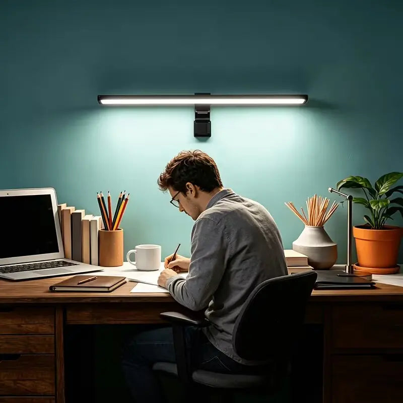 30CM LED Monitor Light Bar, Anti‑Glare Screen Hanging Fill Lamp, Eye‑Caring Smart Desk Lamp for Office Reading, Gaming Screen Lighting