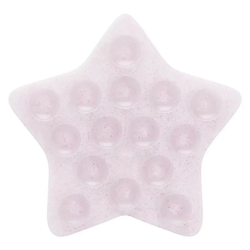 Wildflower Strawberry star Pink Love Heart Silicone Suction Multifunctional Suction Cup Stand Anti-Slip wf Mount Back Sticker﻿﻿