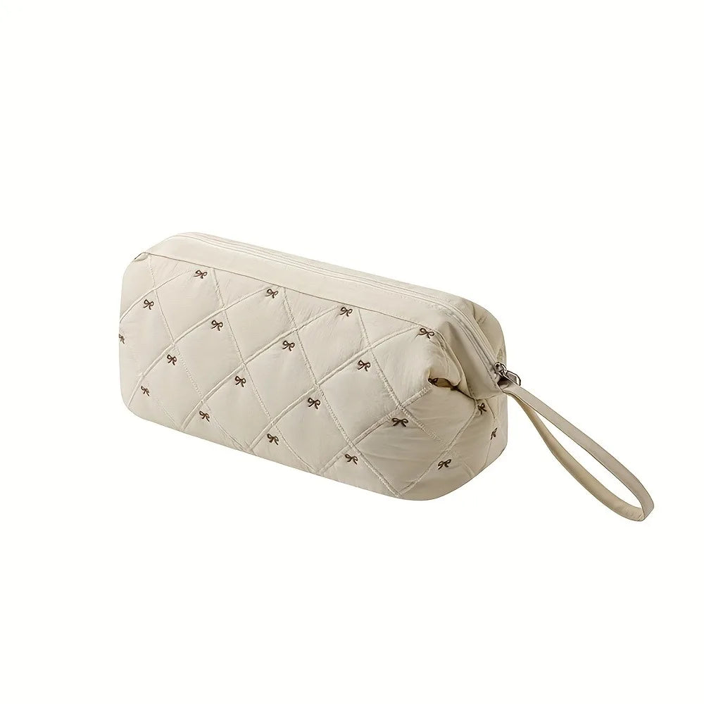 New Large Capacity Beauty Hair Organizer Case Cosmetic Bag Portable Travel Cosmetic Storage Bags with Curling Iron/Hair Dryer