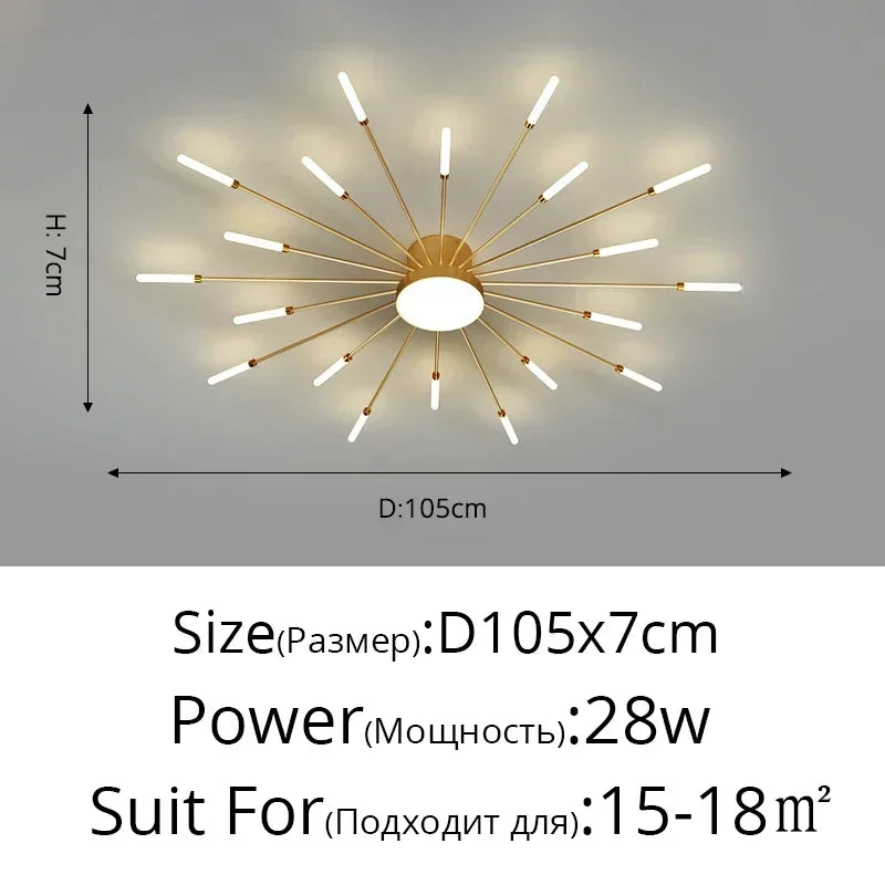 Nordic Minimalist Round LED Ceiling Chandelier Lamps Living Gold Pendant Light Bedroom LED Hanging Lamps Kitchen Home Decoration
