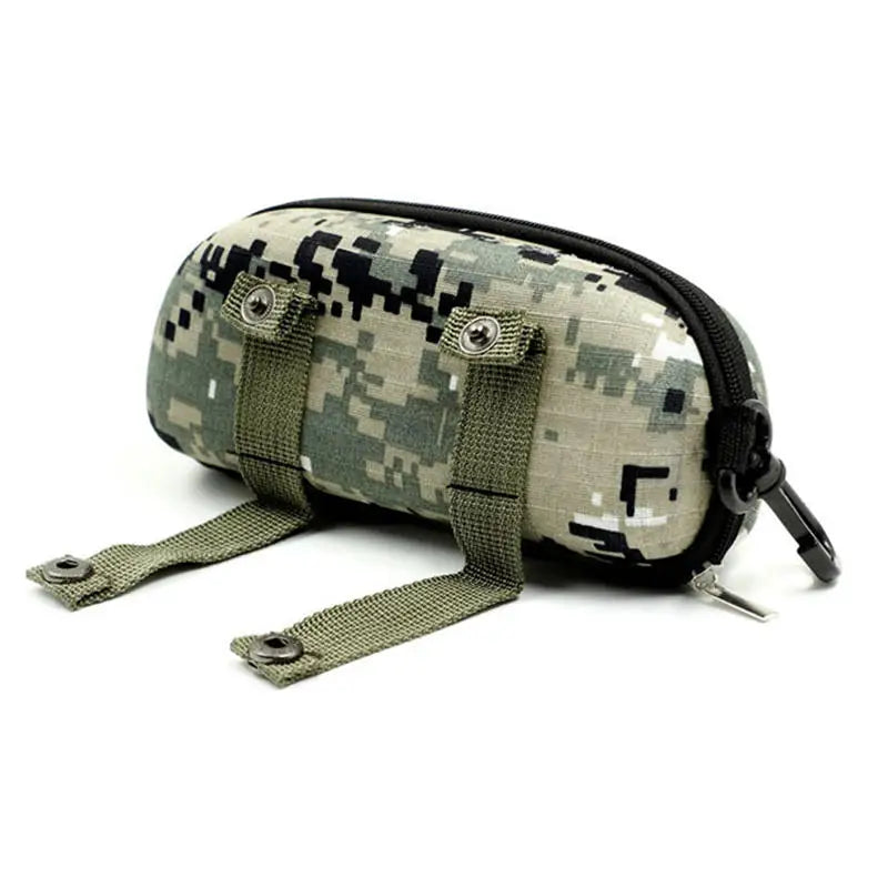 Tactical Glasses Case Portable Eyeglasses Cases Camouflage Glasses Box Fashion Glasses Holder Eyeglasses Accessory With Zipper