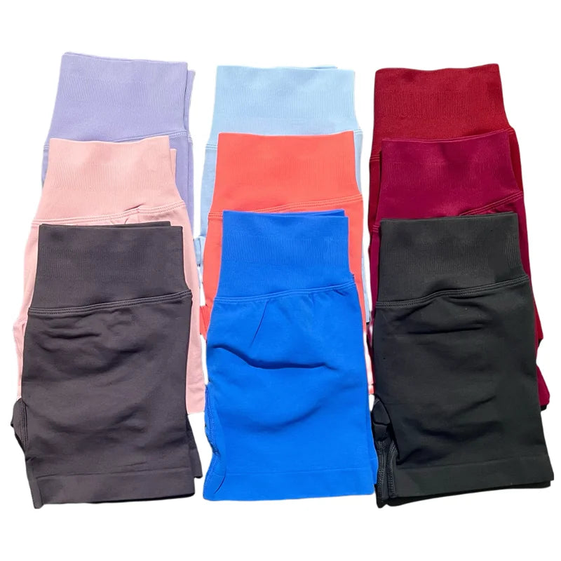 Women's Seamless Scrunch Workout Shorts