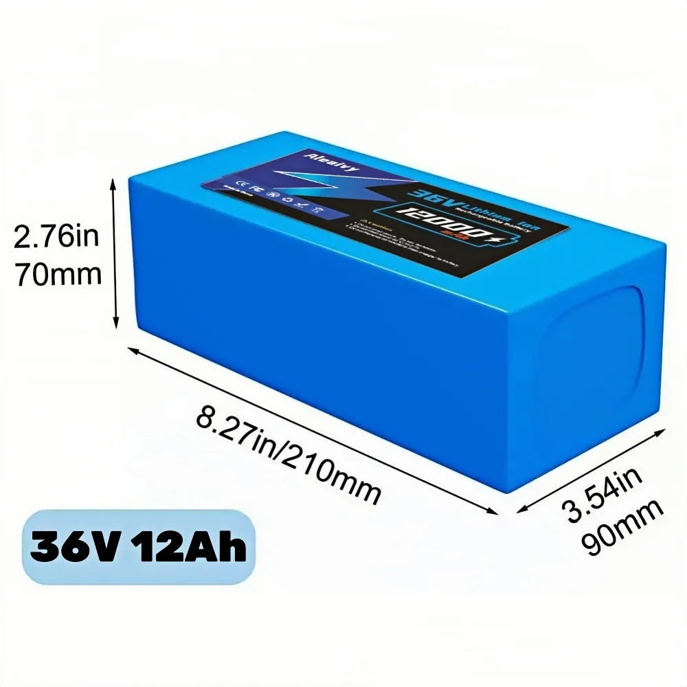10S5P 36V 16000mAh Electric Scooter Lithium Battery 18650 Battery Pack 36V 12/16/20Ah Electric Scooter Electric Scooter Battery