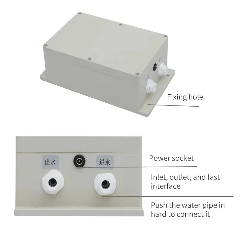 TUNGFULL 12V Electric Water Pump for Kitchen Faucet Galley Automatic Suction 1.5 L/min - Caravan Motorhome Boat Water Pump
