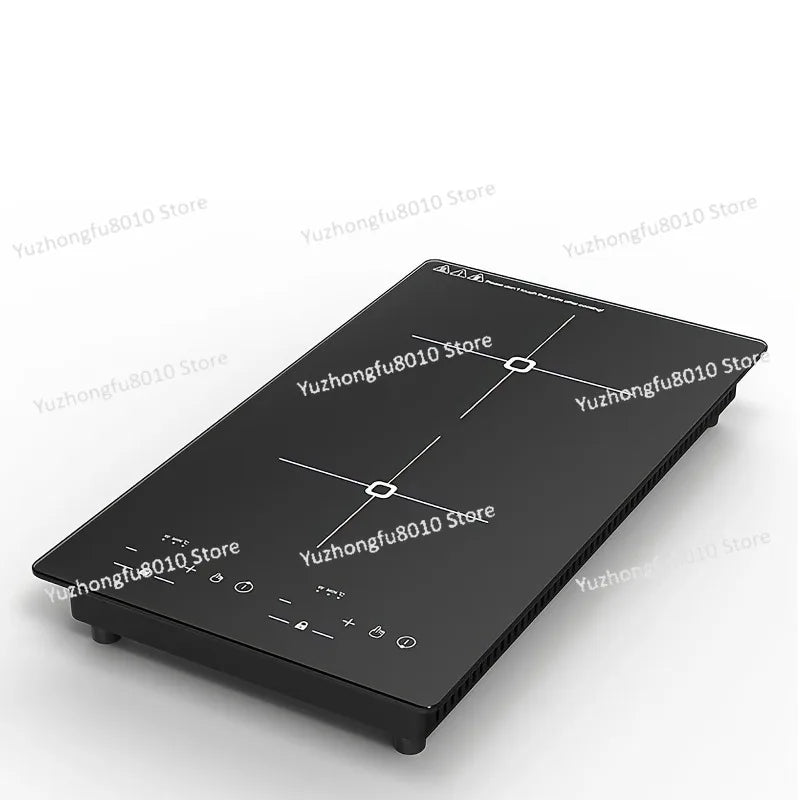 220\110V Vertical Double-Head Electric Ceramic Stove Vertical  Infrared Stove Multi-Milo Induction Cooker
