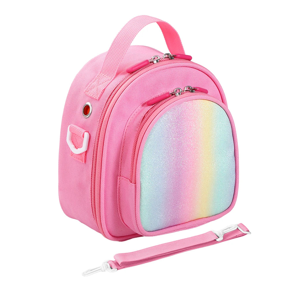 Carrying Case for Yoto Mini (2024 Edition) Travel Storage Bag Card Holder Hold Up To 30 Cards Protective Case for Audio Player