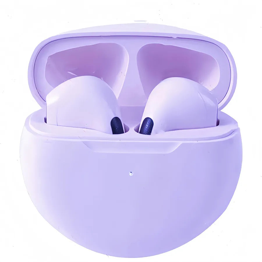 Pro 6 Bluetooth 5.3 Wireless Earbuds with Charging Case