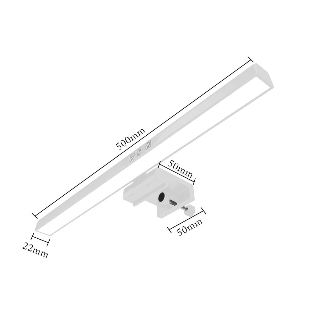 Screen LED Bar Desk Lamp PC Computer Laptop Screen Lamp  Hanging Light Bar Table Lamp Office Study Reading Light For LCD Monito
