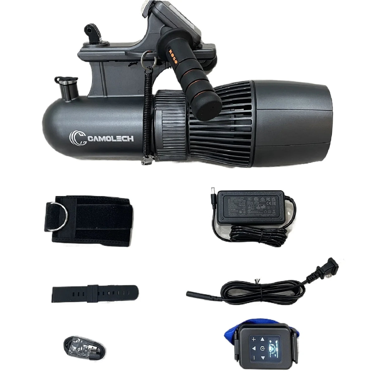 Camolech Electric Underwater Scooter 500W 40M Free Diving Snorkeling Sea Scooter Brushless Motor 60mins
