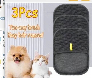 Pet Hair Remover Mitt Pet Hair Remover Gloves Deshedding Brush Glove for Cats and Dogs